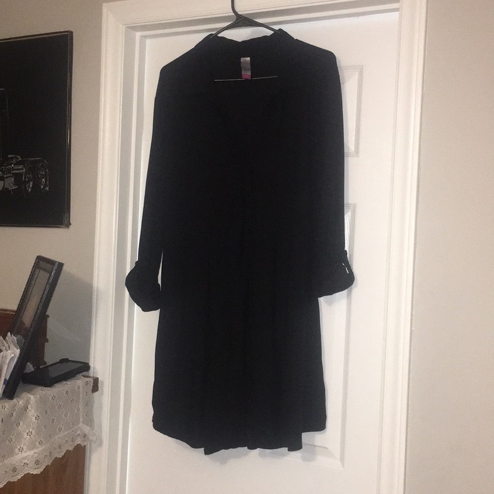 Long black dress